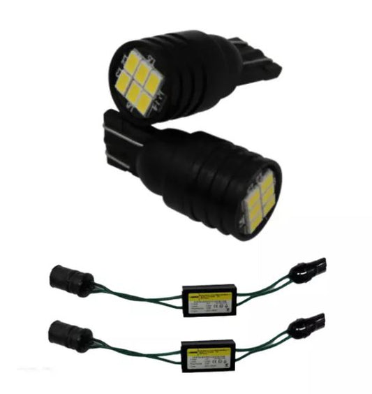 Kit Lampadine T10 W5W Per Luci Di Marcia Luci Diurne No Error