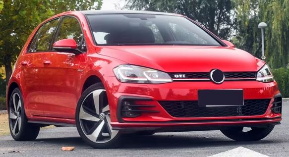 Griglia anteriore griglia centrale adatta per VW Golf 7 VII (2012-2021) GTI Design (Cod. K-FGVWG7GTI)