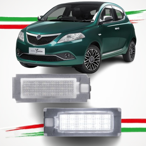 Plafoniere Placchette Luce Targa a Led Specifiche Per Lancia Ypsilon 312